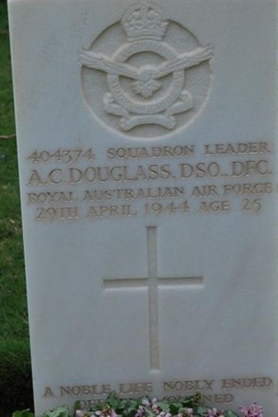Sq Ldr Allyn Clive Douglass on Sysoon