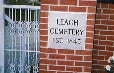 Leach Cemetery on Sysoon