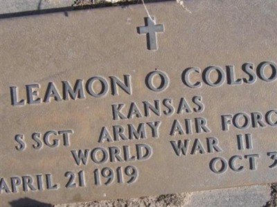 Leamon Colson on Sysoon