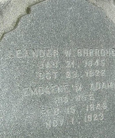Leander W. Burroughs on Sysoon