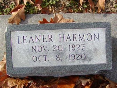 Leaner Harmon, Find a grave on Sysoon Leaner Harmon on Sysoon