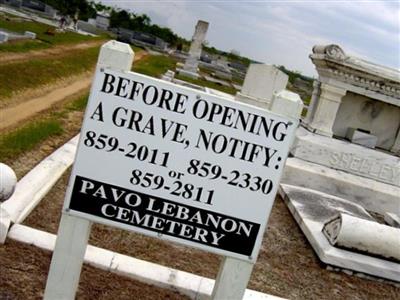 Lebanon Cemetery on Sysoon