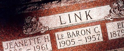 LeBaron C. Link on Sysoon