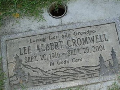 Lee Albert Cromwell on Sysoon