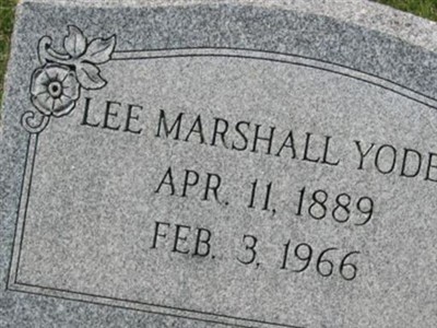 Lee Marshall Yoder on Sysoon