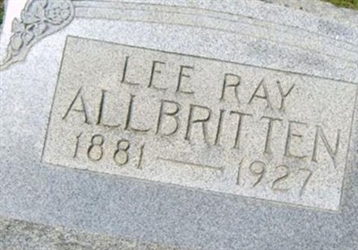 Lee Ray Allbritten on Sysoon