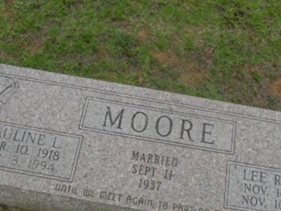 Lee Roy G. Moore on Sysoon