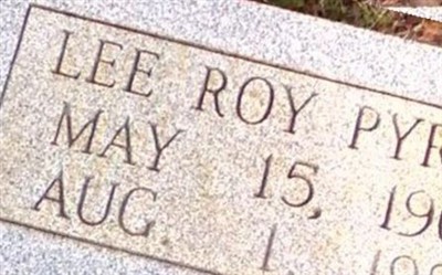 Lee Roy Pyron on Sysoon