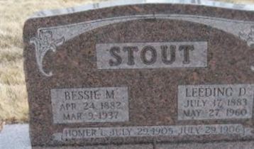 Leeding D Stout on Sysoon