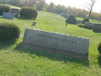 Leeds Center Cemetery on Sysoon