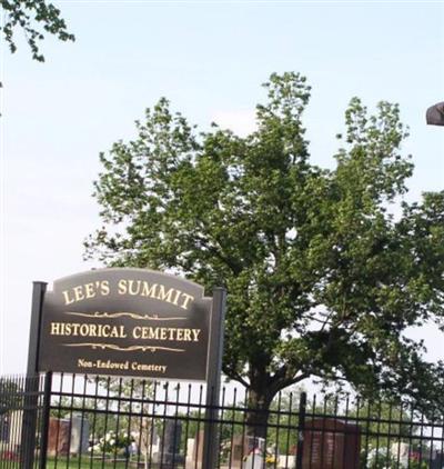 Lee's Summit Historical Cemetery on Sysoon