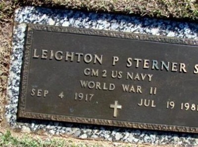 Leighton P Sterner, Sr on Sysoon