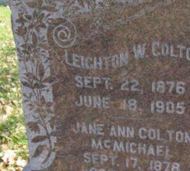 Leighton W Colton on Sysoon