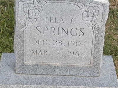 Lela C. Springs on Sysoon