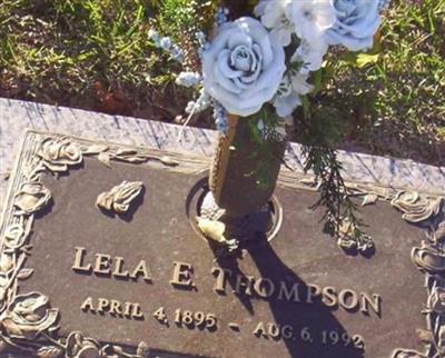 Lela E. Thompson on Sysoon