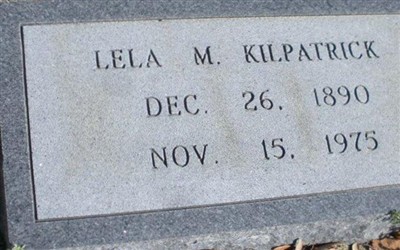 Lela M. Kilpatrick on Sysoon