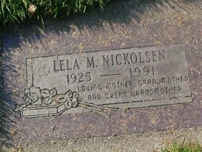 Lela Nickolsen on Sysoon
