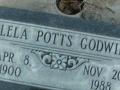 Lela Potts Godwin on Sysoon