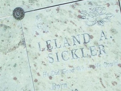 Leland A Sickler on Sysoon