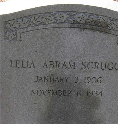 Lelia Abram Scruggs on Sysoon