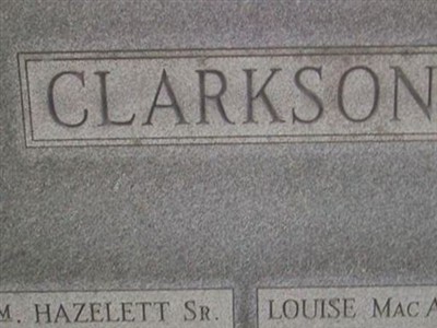 Lelia Louise MacArthur Clarkson on Sysoon