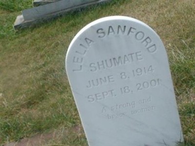 Lelia Sanford Shumate on Sysoon