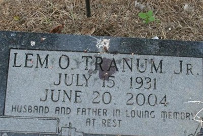 Lem O. Tranum, Jr on Sysoon