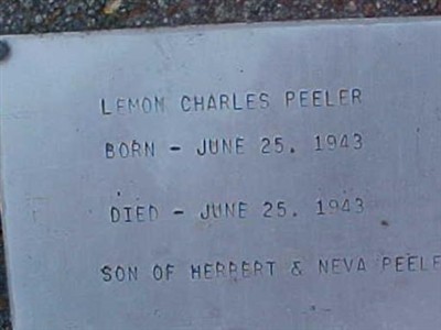 Lemon Charles Peeler on Sysoon
