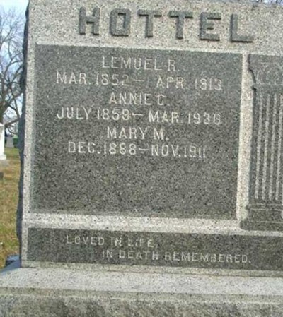 Lemuel R. Hottel on Sysoon