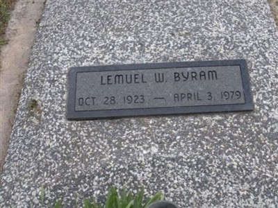 Lemuel W Byram on Sysoon