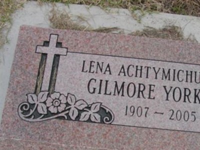 Lena Achtymichuk Gilmore York on Sysoon