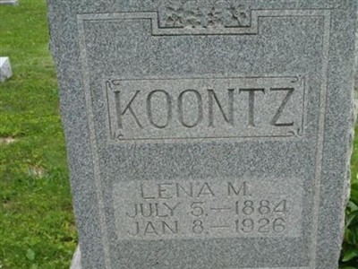 Lena M Koontz on Sysoon