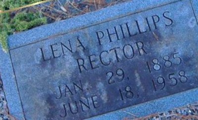 Lena Phillips Rector on Sysoon