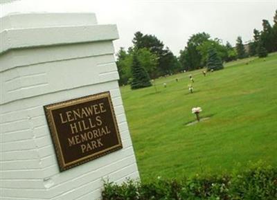 Lenawee Hills Memorial Park on Sysoon