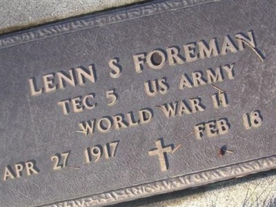 Lenn S Foreman on Sysoon