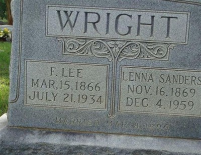 Lenna Sanders Wright on Sysoon