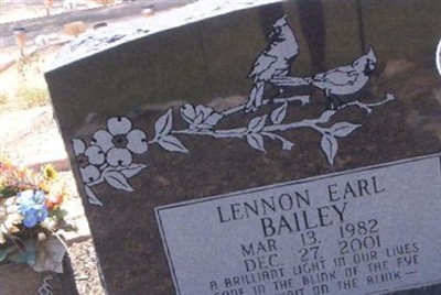 Lennon Earl Bailey on Sysoon