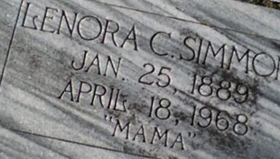 Lenora C. Simmons on Sysoon