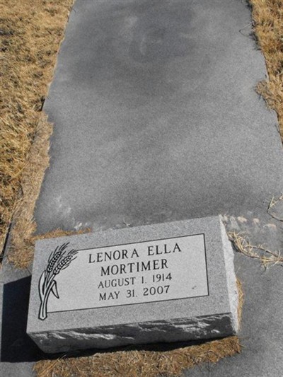 Lenora Ella McIntyre Mortimer on Sysoon