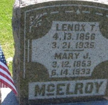 Lenox T McElroy on Sysoon