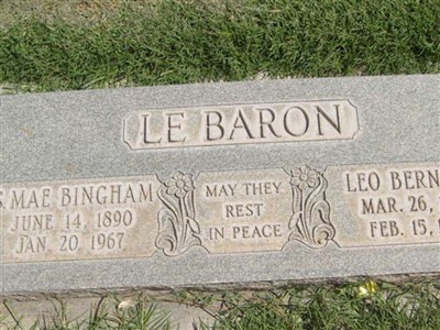 Leo Bernard Lebaron on Sysoon