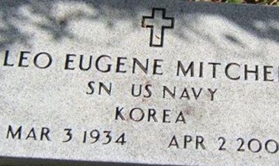 Leo Eugene "Gene" Mitchell on Sysoon