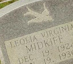 Leolia Virginia Midkiff on Sysoon