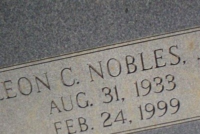 Leon C. Nobles, Jr on Sysoon