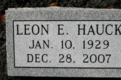 Leon Edward Hauck, Sr on Sysoon