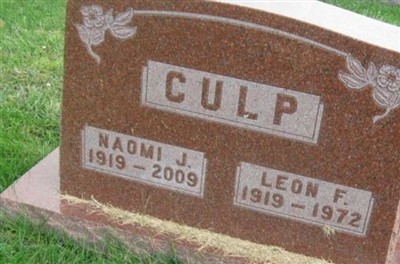 Leon F Culp on Sysoon