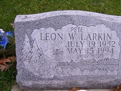Leon (Pete) W Larkin on Sysoon