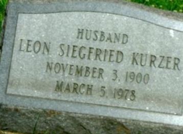 Leon Siegfried Kurzer on Sysoon
