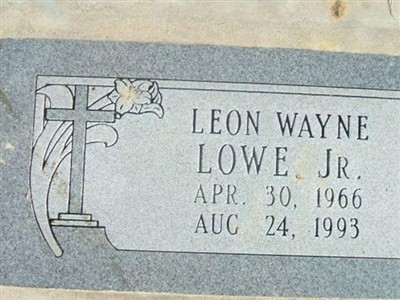 Leon Wayne Lowe, Jr on Sysoon