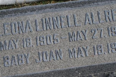 Leona Linnell Allred on Sysoon